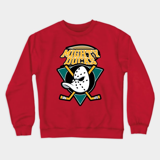 The Mighty Ducks Crewneck Sweatshirt by cInox